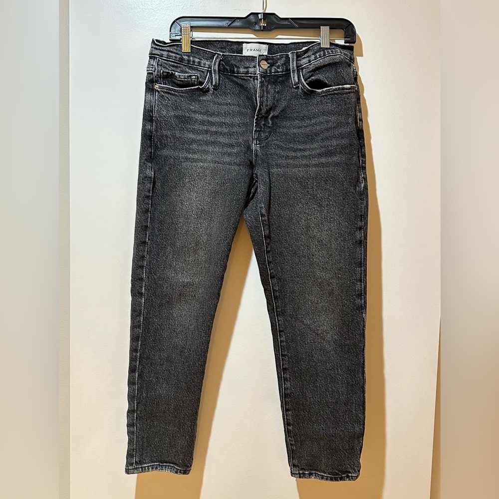 Frame Le Garçon Crop Jeans